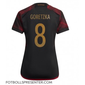 Tyskland Leon Goretzka #8 Borta Matchtröja Dam VM 2022 Kortärmad